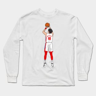 The watanabe number 18 Long Sleeve T-Shirt